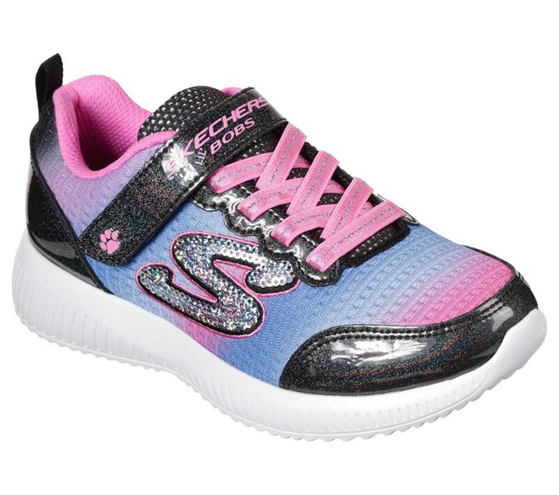 Skechers Flickor Svarta/Olika Färger Sneakers - Lil Bobs Sport Squad - Spunky Steps - Sverige (VKALS